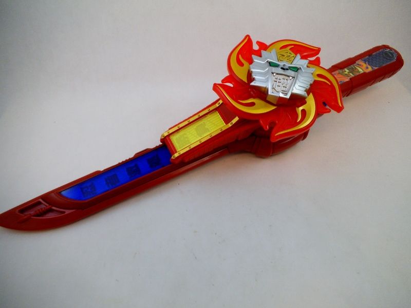 red ranger ninja steel sword